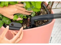 Lechuza Töpfe<® Pflanzgefäß Pila Color Planter 35 cm x 35 cm x 33 cm Licht