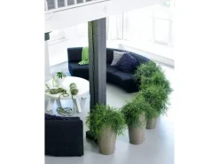 Lechuza ® Pflanzgefäß Rondo Premium Ø 40 cm x 75 cm hochglanz< Töpfe