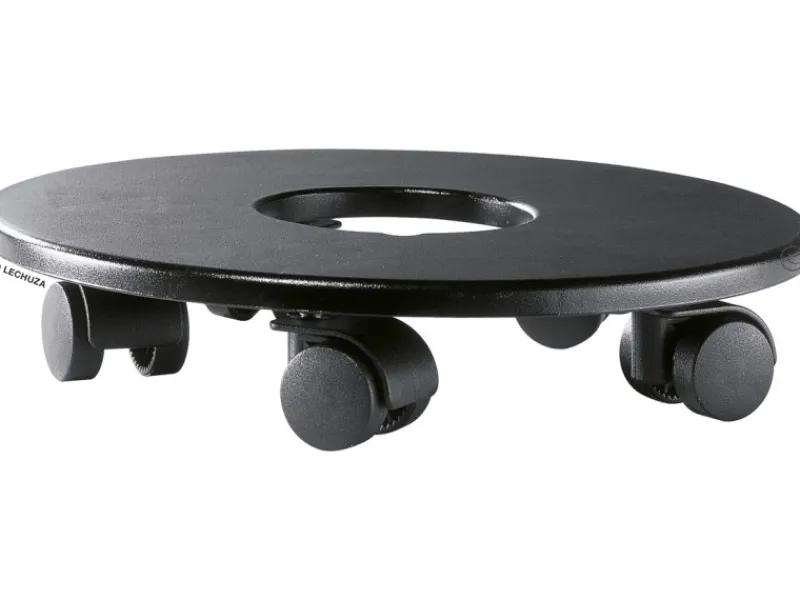Lechuza ® Rolluntersetzer Classico 60 Schwarz Ø 37 cm< Töpfe