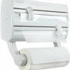Leifheit Küchenhelfer<Wandrollenhalter Parat F2 Folienschneider Schneidabroller