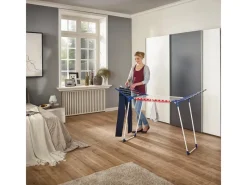 New Leifheit Wäscheständer Pegasus 150 Solid Slim 15 m Trockenlänge