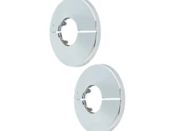 Zubehör Für Küchenarmatur<LUX Klapprosette Ø 22 mm Verchromt 2 Stück