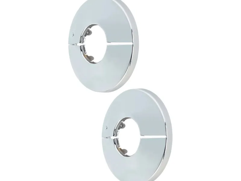 Zubehör Für Küchenarmatur<LUX Klapprosette Ø 22 mm Verchromt 2 Stück