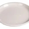 M Collections Untertopf Saucer Glazed 34 cm x 34 cm Weiß< Töpfe