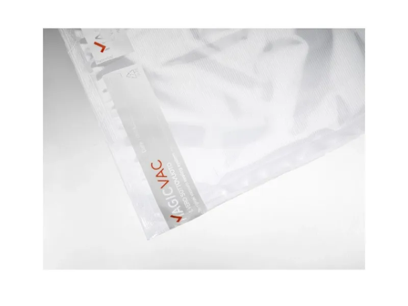 Magic Vac Haushaltsgeräte|Gefrierschränke<Vakuumierfolienrollen ACO1026 mit Label 20 cm x 600 cm 2 Stück