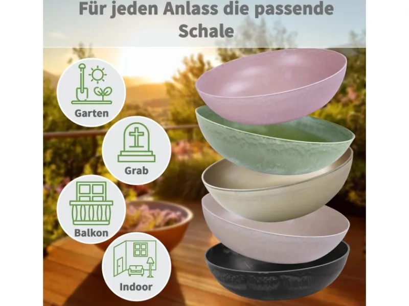 Best matches21 HOME&HOBBY Pflanzschale für Draussen in optik 45 x 13 cm Rost