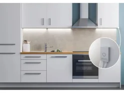 Sale Paulmann MaxLED 500 Comfort Set kitchen 1,8m IP44 Cover 2700K 11W 230/24V 20VA Silber