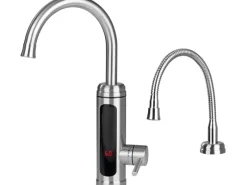 Durchlauferhitzer|Zubehör Für Küchenarmatur<Maxxmee Warm und Kaltwasserarmatur mit integrierter Heizspirale Edelstahl 3600 W