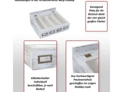 MCW Kücheninseln|Küchenregale<Besteckkiste C25