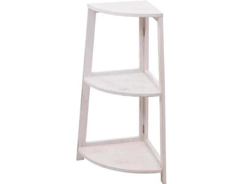 MCW Eckregal K44 Shabby Weiß< Küchenregale