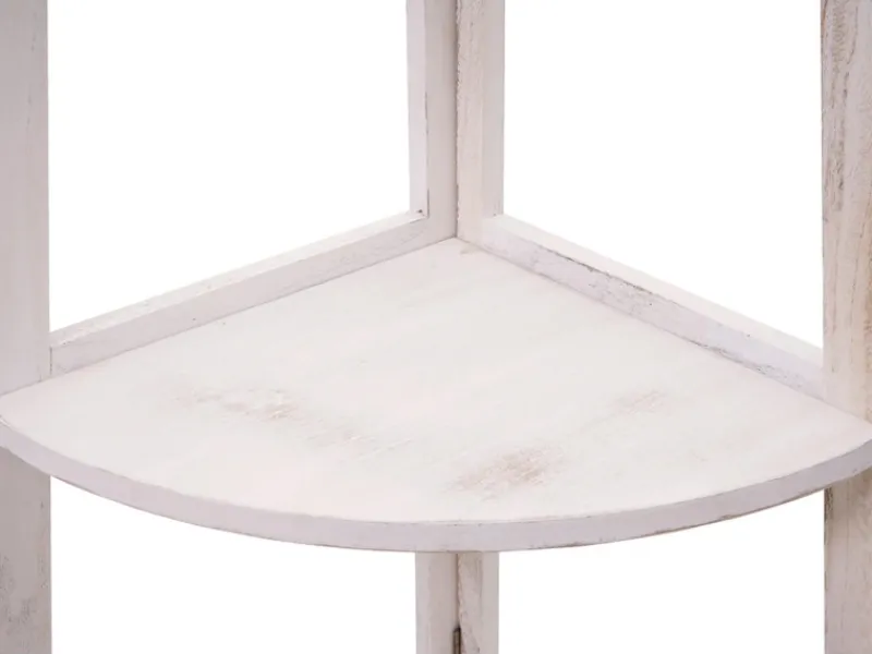MCW Eckregal K44 Shabby Weiß< Küchenregale