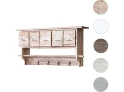 Outlet MCW Küchenregal C49 5 Schubladen Natur