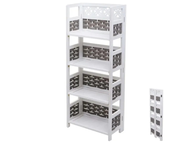 MCW Regal K86 Geflecht Grau< Küchenregale