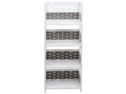 MCW Regal K86 Geflecht Grau< Küchenregale