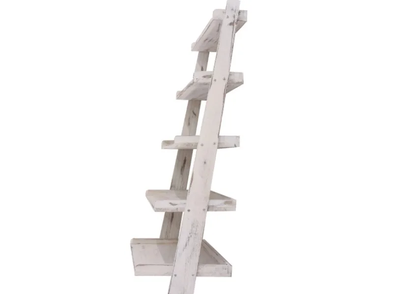 Discount MCW Standregal Pflanzregal Weiß