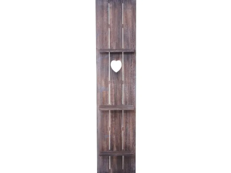 MCW Wandregal C92 150x33x13.5cm Shabby Braun