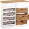 MCW Küchenregale<Weinregal B96 mit Schubladen