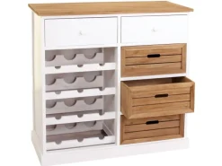 MCW Küchenregale<Weinregal B96 mit Schubladen