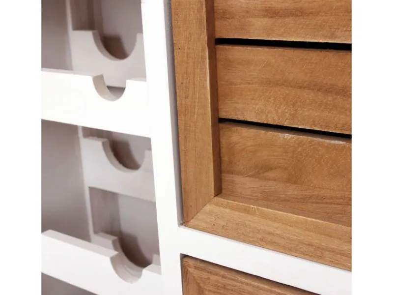 MCW Küchenregale<Weinregal B96 mit Schubladen