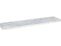 MDF-Wandregal Oldham 1,8 cm x 80 cm x 20 cm Glanzweiß< Küchenregale