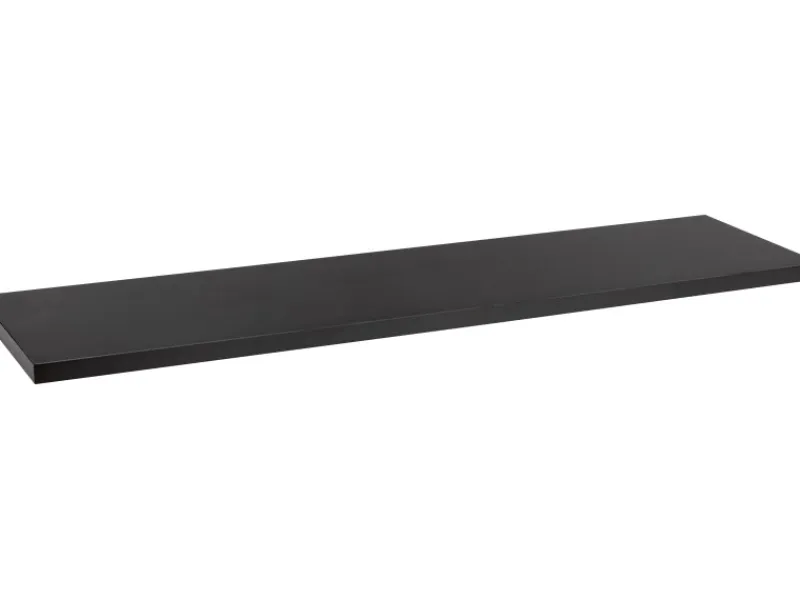 Best MDF-Wandregal Oldham 1,8 cm x 80 cm x 20 cm Schwarz
