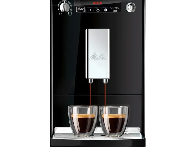 Clearance Melitta Espresso- Kaffeevollautomat Caffeo Solo Schwarz