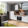 Landhausküchen|Herde<Menke Küchenzeile Artisan Premium 310 cm Landhaus Weiß Artisan-Eiche Nachbildung