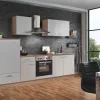 Menke Küchenzeile Artisan Classic 270 cm Weiß Artisan-Eiche Nachbildung< Herde|Kühlschränke
