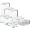 Mepal Vorratsdosen|Vorratsbehälter<Modula Vorratsdosen-Set 9-teilig Weiß