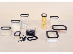 Mepal Modula Vorratsdosen-Set 3-teilig Schwarz< Vorratsbehälter|Vorratsdosen