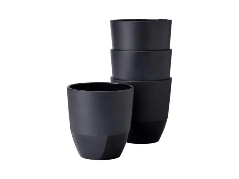 Mepal Geschirr<Silueta Becher 200 ml 4er Set Nordic Black