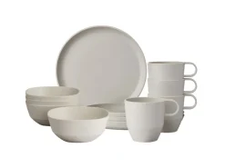 Mepal Silueta Frühstücks-Set 12-teilig Nordic White< Geschirr