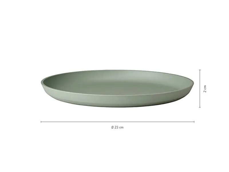 Mepal Geschirr<Silueta Frühstücksteller 23 cm 4er Set Nordic