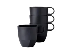 Online Mepal Silueta Henkelbecher 300 ml 4er Set Nordic Black
