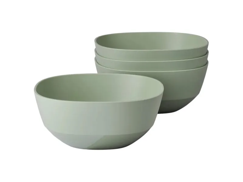 Best Mepal Silueta Schalen 750 ml 4er Set Nordic Sage