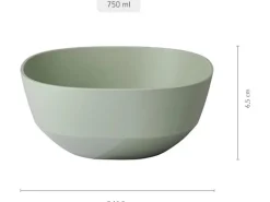 Best Mepal Silueta Schalen 750 ml 4er Set Nordic Sage
