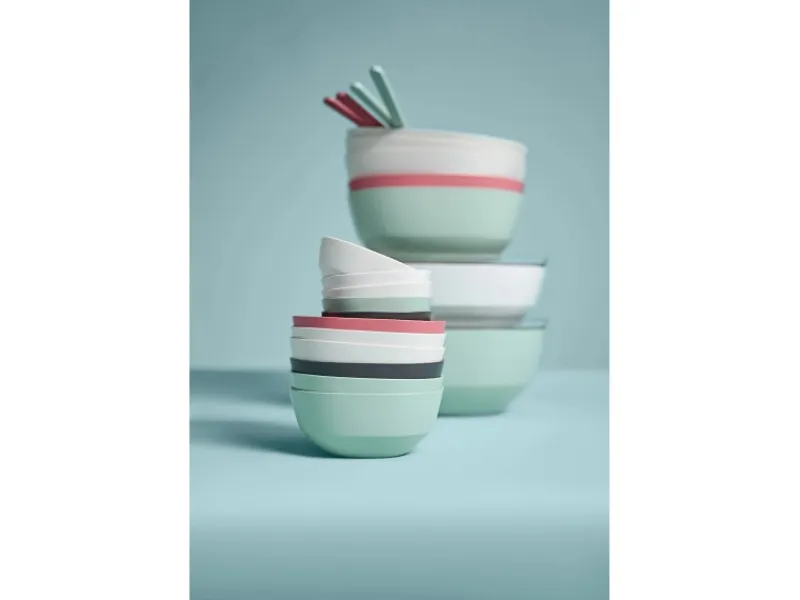 Outlet Mepal Silueta Schalen 750 ml 4er Set Nordic White Weiß