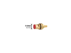 Zubehör Für Küchenarmatur|Ersatzteile Küchenarmatur<Messingoberteil 21 mm (G 1/2)