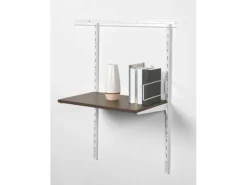 Küchen-Ordnungssysteme<Metall-Trennschiene 10 cm x 26,5 cm Matt-Weiß 2er-Set