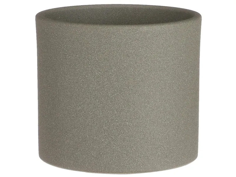Mica Decorations Übertopf Era Keramik Ø 13,5 cm x 12,5 cm Grün