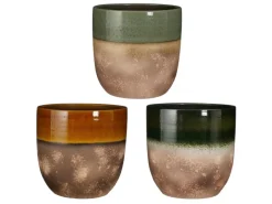 Mica Decorations Blumentopf Nora Ø 30 cm x 27 cm Farbauswahl< Töpfe