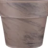 Mica Decorations Blumentopf Calima Ø 35 cm x 31 cm Basalt< Töpfe