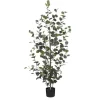 Sale MICA Decorations Eucalyptus Kunstpflanze Grün H 150 cm x Ø 30 cm
