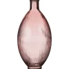 New Mica Decorations Firenza Flasche recycelte Glass Hellrosa 59 Ø 29 cm