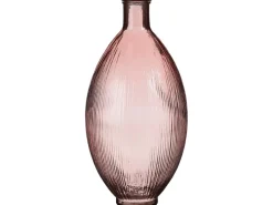 New Mica Decorations Firenza Flasche recycelte Glass Hellrosa 59 Ø 29 cm