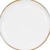 Mica Decorations Frühstücksteller Tabo Weiß Ø 20,5 cm< Geschirr