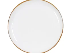Mica Decorations Frühstücksteller Tabo Weiß Ø 20,5 cm< Geschirr