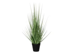 Hot Mica Decorations Kunstpflanze Gras im Kunststofftopf Ø 30 cm x 53 cm Grün
