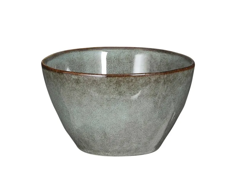 MICA Geschirr<Decorations Tabo Schüssel Grün H 6,5 cm x Ø 14 cm