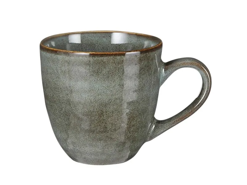 MICA Decorations Tabo Tasse Grün H 9 cm x Ø 9 cm